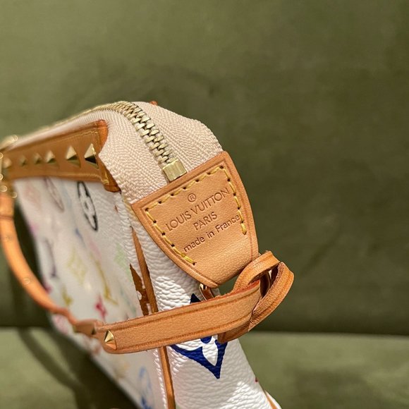 MINT CONDITION Vintage Louis Vutton Murakami Rainbow Pochette Bag - Picture 2 of 6